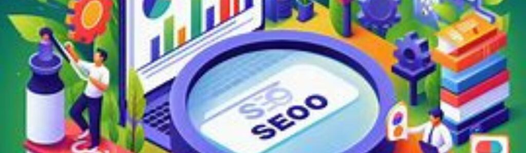 صورة تمثيلية لسيو الصفحات seo