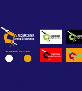 تصميم الشعار والهوية البصرية