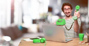 اعلانات الاتصال او تلقي المكالمات